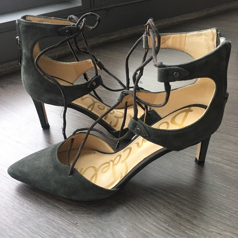 Sam Edelman Lace Up Heels